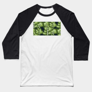 green spring birch tree forest Baseball T-Shirt